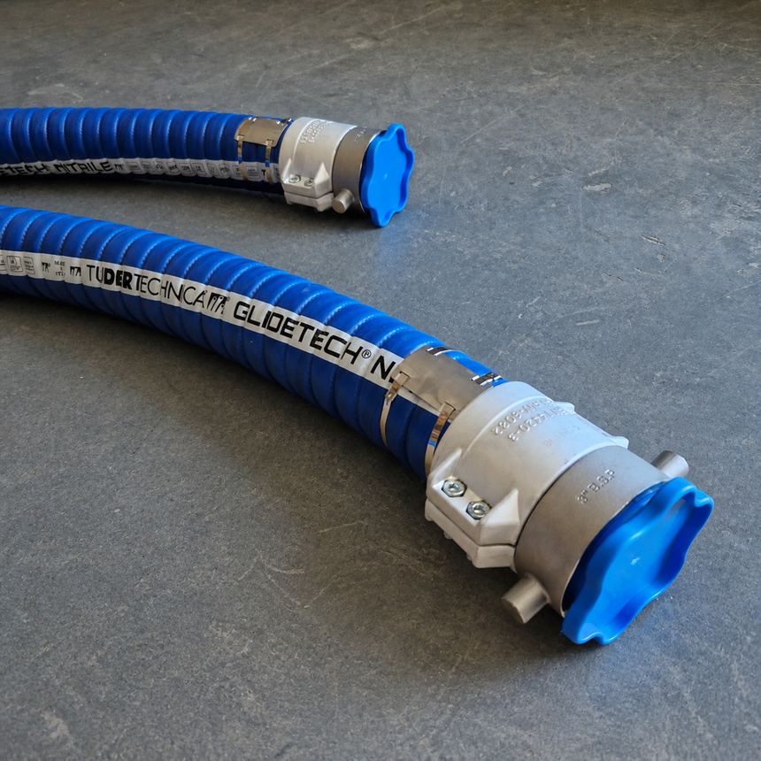 Tudertechnica GLIDETECH® NITRILE Suction & Delivery Food/Dairy Hose