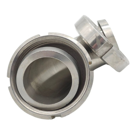 DIN11851 Hose Coupling Female to Female 90° Bend, Hose Fittings & Couplings at JML Henderson