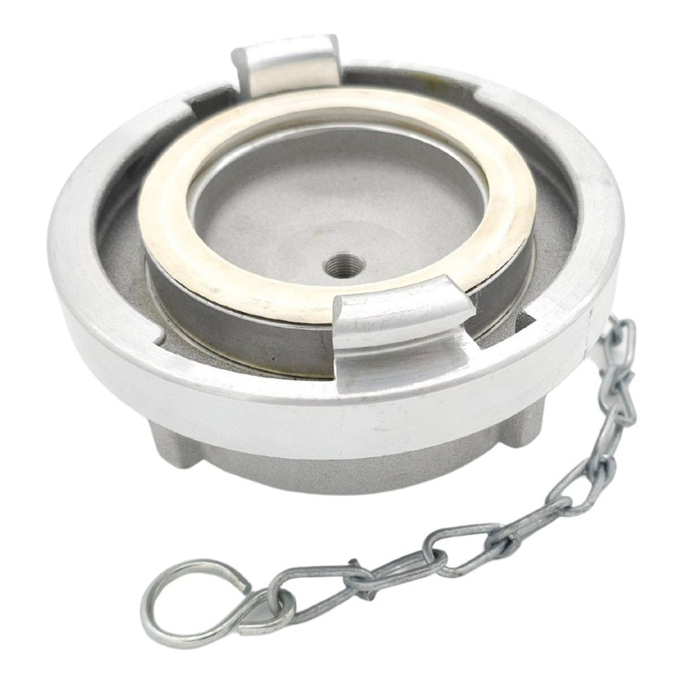 Storz Hose Coupling Blank Cap With Drain Valve (Aluminium), Hose & Pipe Fittings at JML Henderson